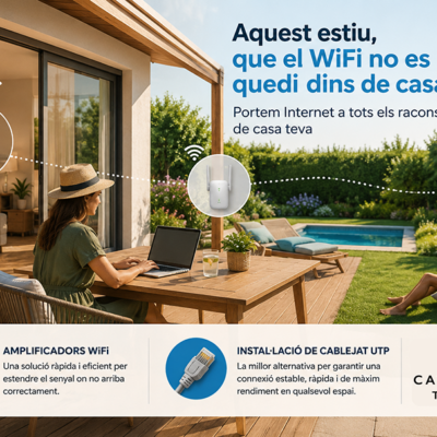 Aquest estiu, que el teu WiFi no es quedi dins de casa